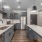 large, open kitchen 
