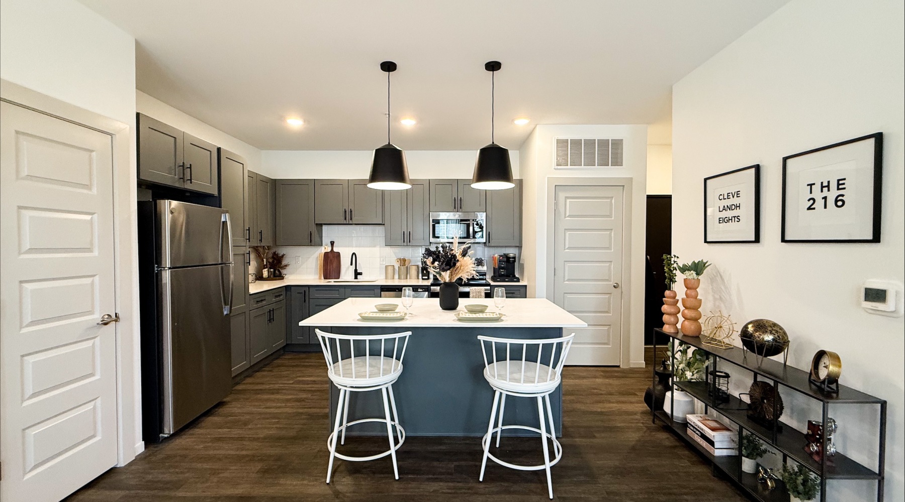 Your home in Cleveland Heights Large Kitchen with Island